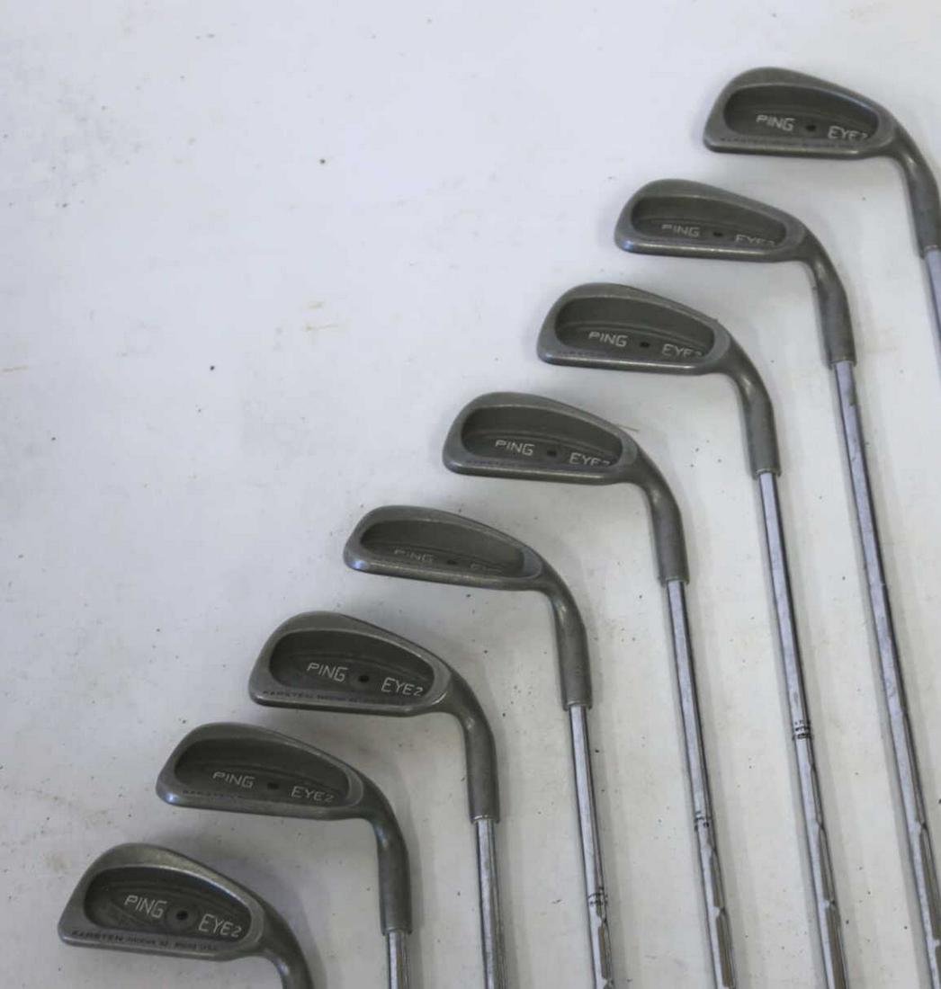 PING EYE 2 VINTAGE GOLFING IRON SET: PING EYE 2 VINTAGE GOLFING IRON SET