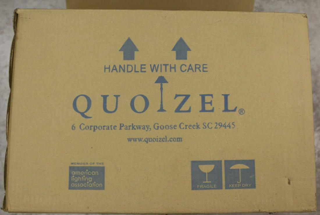 QUOIZEL LIGHT FIXTURE NEW IN BOX: QUOIZEL LIGHT FIXTURE NEW IN BOX