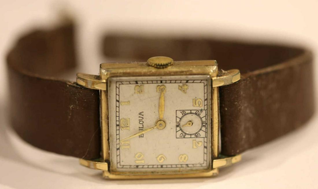 BULOVA ANTIQUE MENS DRESS WATCH: BULOVA ANTIQUE MENS DRESS WATCH
