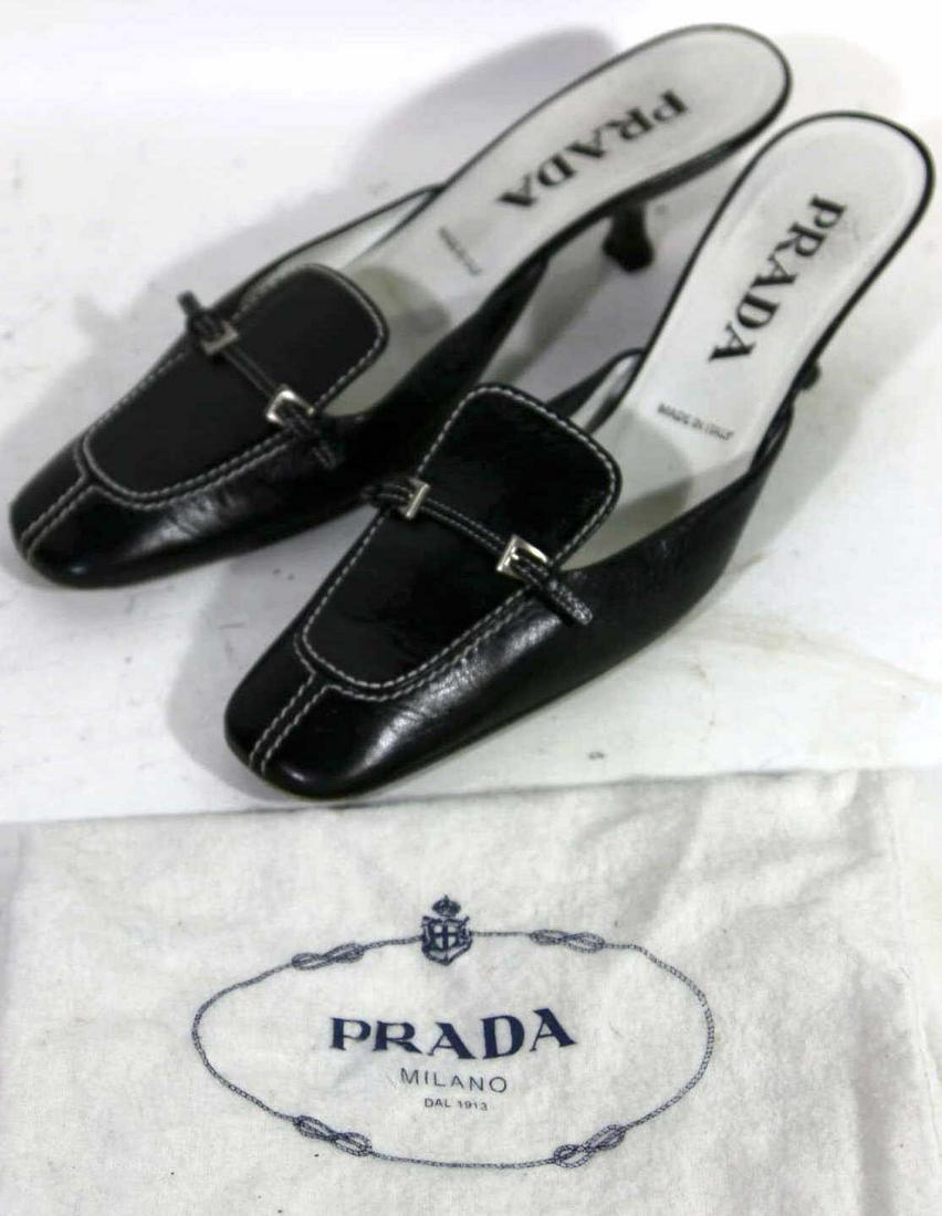 PRADA ITALIAN VERO CUOIO PUMPS: PRADA ITALIAN VERO CUOIO PUMPS