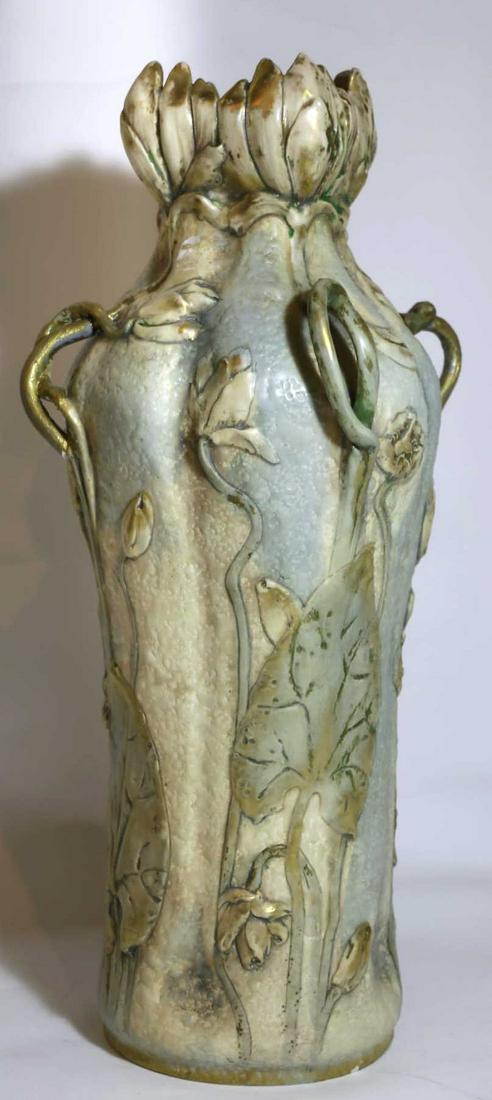 19TH C AUSTRIAN AMPHORA: 19TH C RESTORED AUSTRIAN AMPHORA