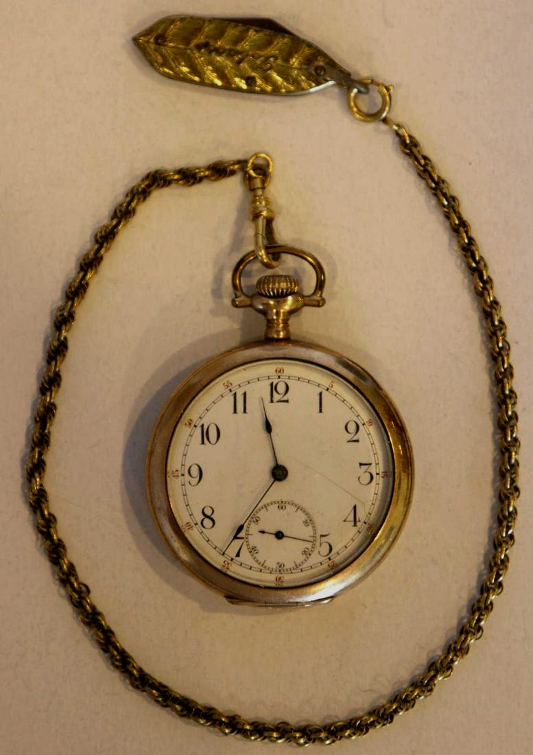 OMEGA ANTIQUE 7 JEWEL 2 POSITION POCKET WATCH: OMEGA ANTIQUE 7 JEWEL 2 POSITION POCKET WATCH