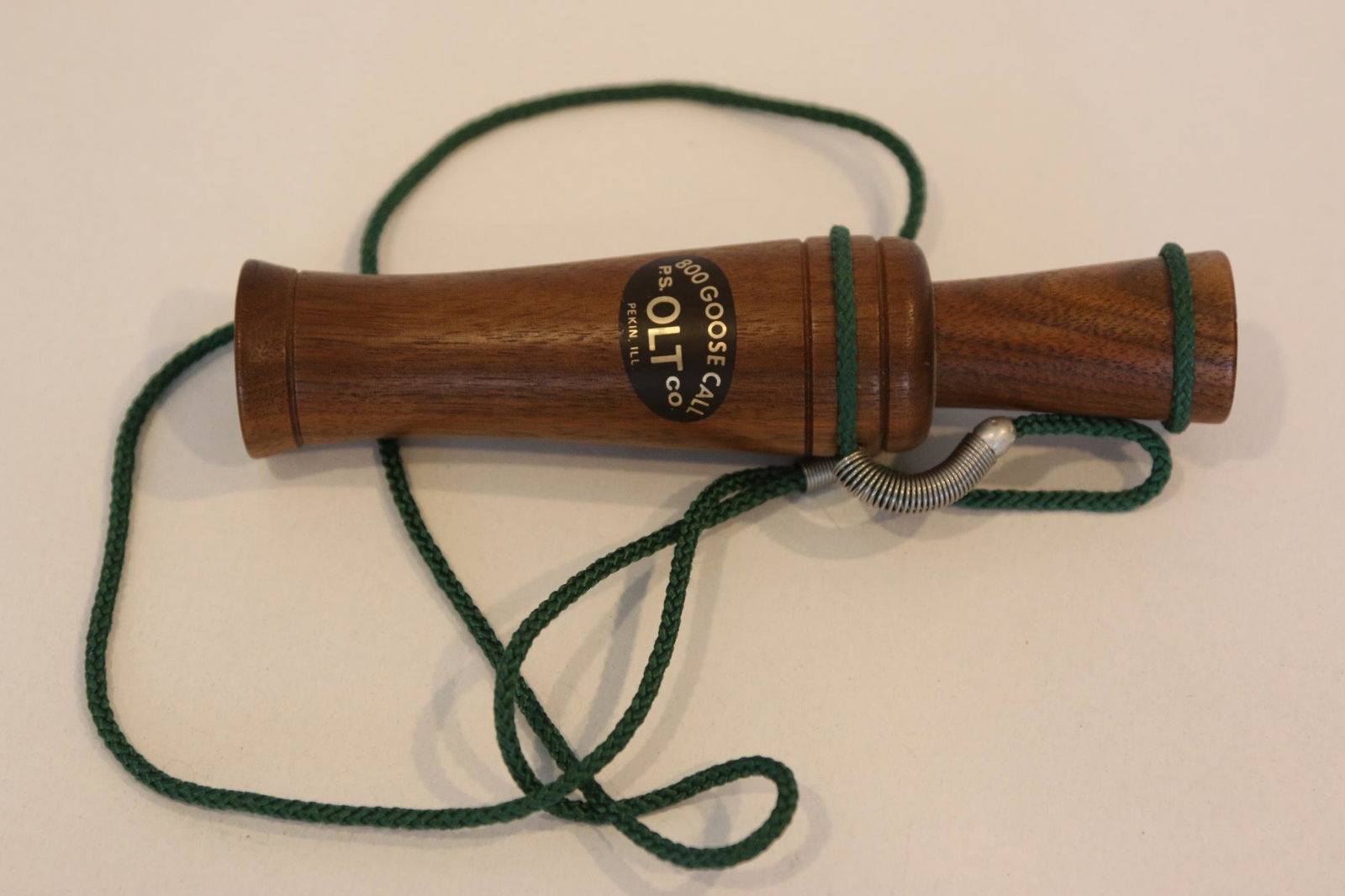 OLT VINTAGE WOODEN DOUBLE 800 GOOSE CALL: OLT VINTAGE WOODEN DOUBLE 800 GOOSE CALL