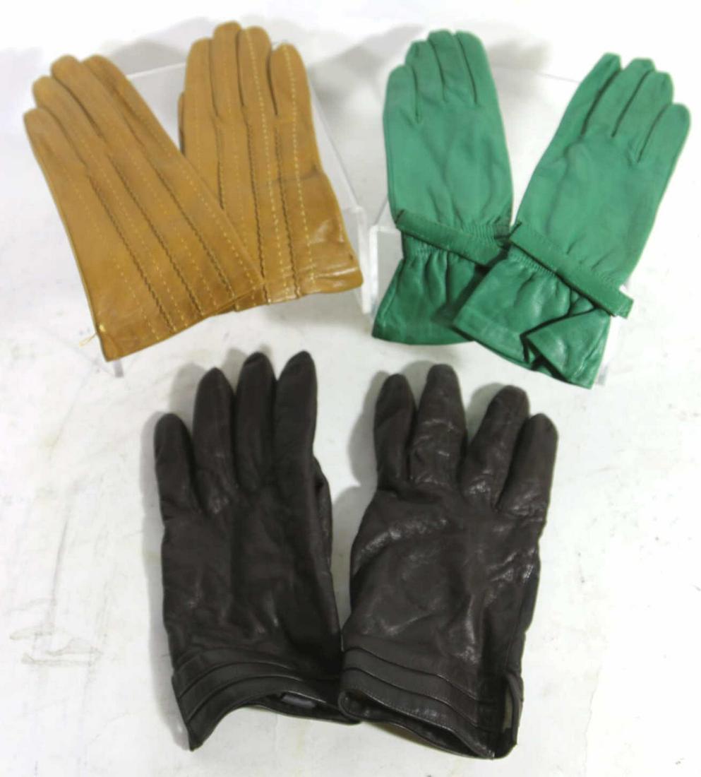 LADIES VINTAGE LAMBSKIN GLOVES: LADIES VINTAGE LAMBSKIN GLOVES