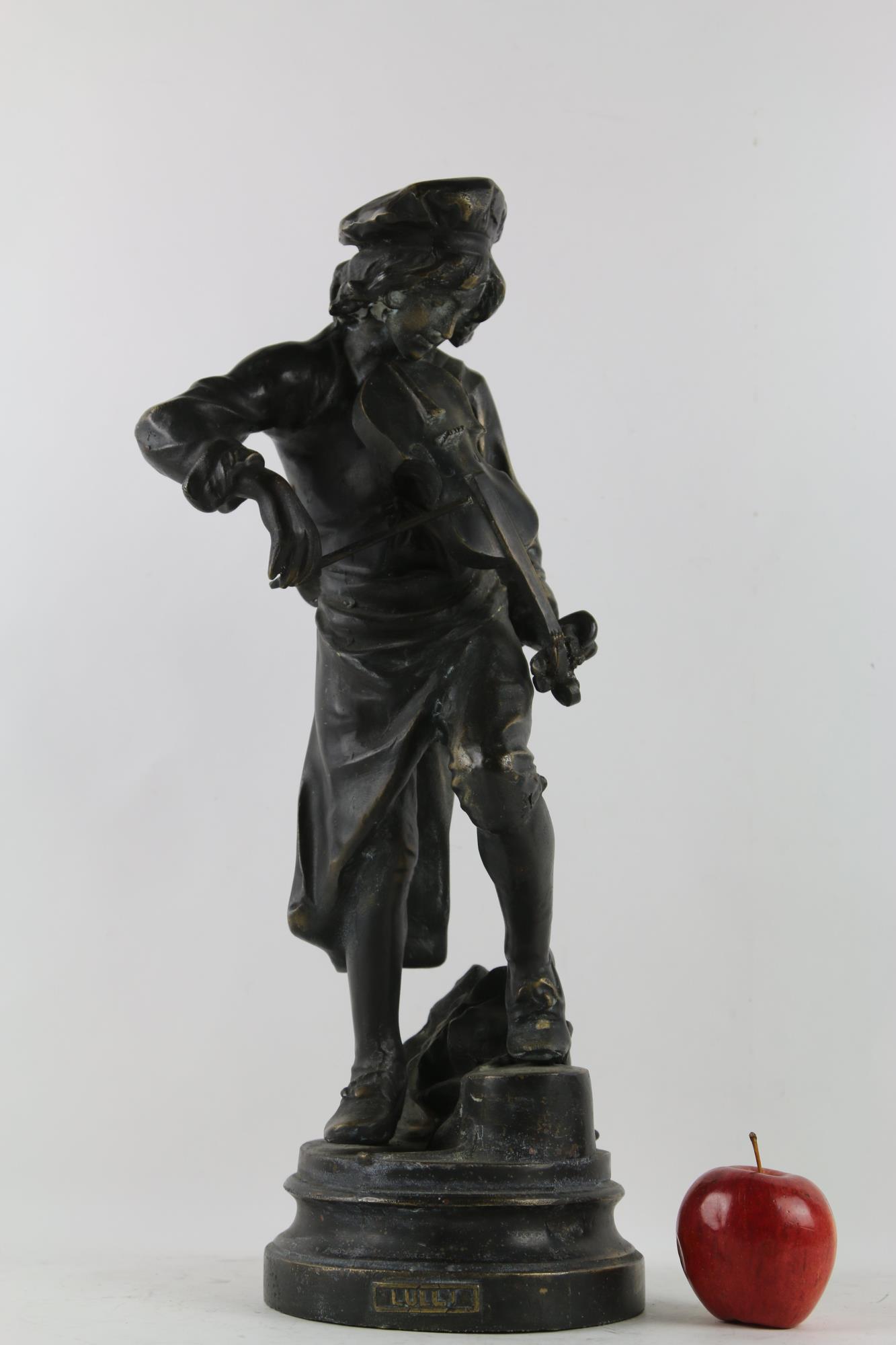 LULLI ENFANT ITALIAN ANTIQUE BRONZE SCULPTURE: LULLI ENFANT ITALIAN ANTIQUE BRONZE SCULPTURE