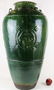 CHINESE FLAMBÉ GLAZED CELADON MARTABAN STORAGE JAR - 2