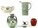 FINE JAPANESE MORIAGE PORCELAIN GROUPING