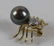 14KYG DIAMOND W/ SOUTH SEA GRAY / BLACK PEARL PIN - 3