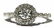 14KWG HALO STYLE LADIES ENGAGEMENT RING - 2