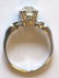 PLATINUM MINE CUT 1+ CARAT DIAMOND ENGAGEMENT RING - 8