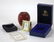 HALCYON DAYS FINE ENAMELED CASED TRAVEL CLOCK