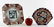 JAPANESE ANTIQUE IMARI PAIRING