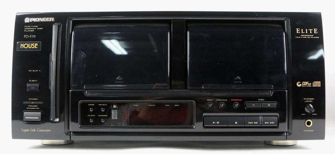 PIONEER ELITE PD-F79 FILE-TYPE DISC PLAYER: PIONEER ELITE PD-F79 FILE-TYPE DISC PLAYER Condition Report GOOD