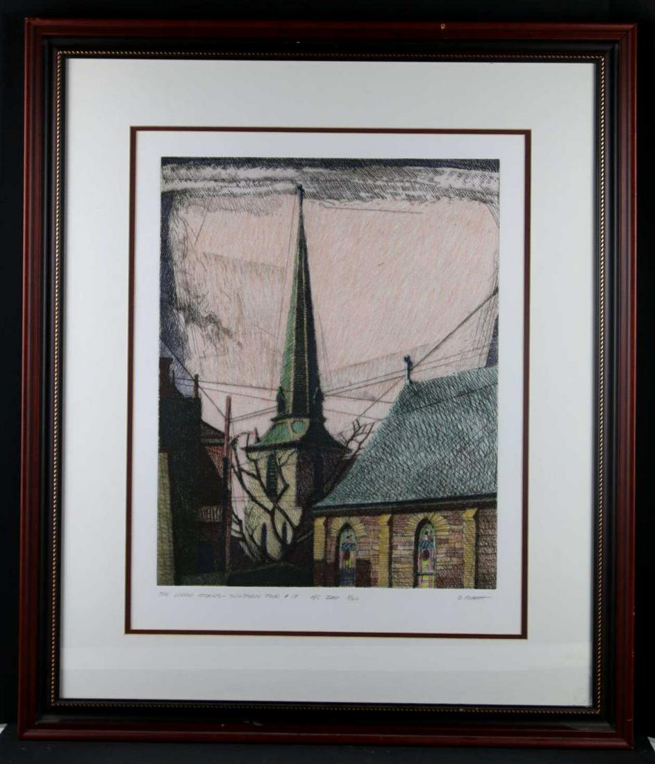 ROBERT MARSH THE LIVING STONES SOUTHERN TOUR IV: ROBERT MARSH (AMERICAN) THE LOIVING STONES SOUTHERN TOUR IV 9/60 PRINT Condition Report GOOD Height 33 Width 28 in
