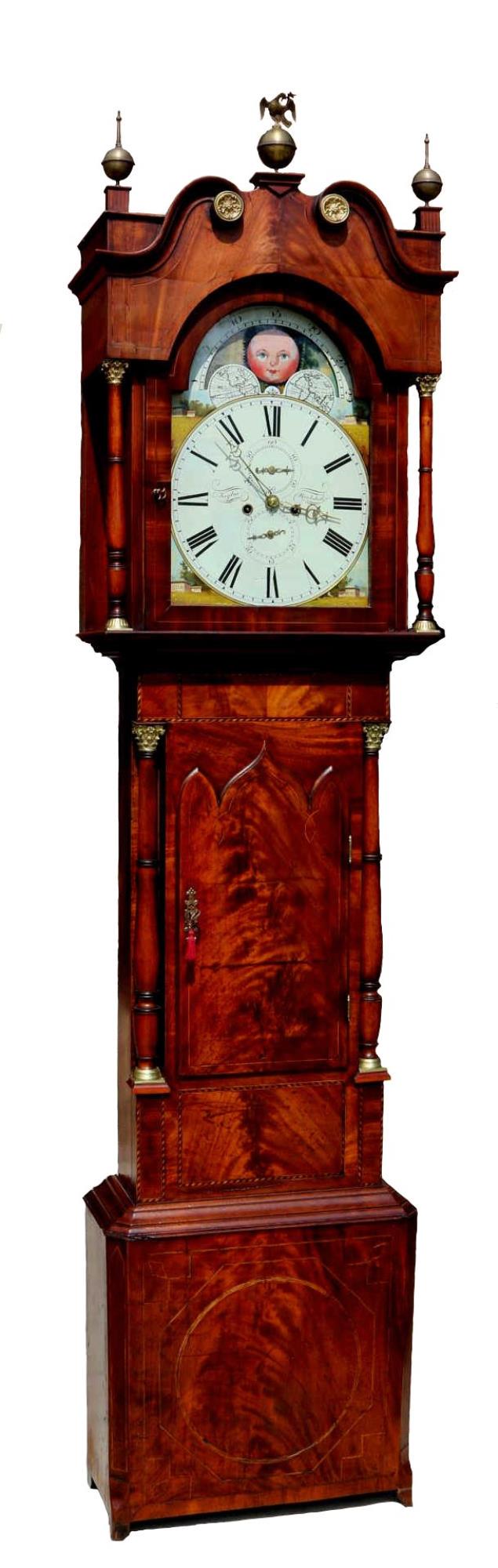 TAYLOR ROCHDALE ENGLISH ANTIQUE GRANDFATHER CLOCK Sep 03, 2020