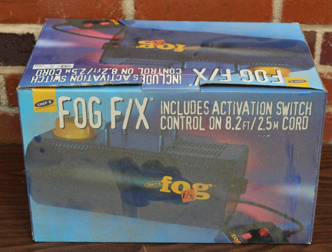 FOG FIX MACHINE: FOG FIX INCLUDES ACTIVATION SWITCH CONTROL ON 8.2 FT CORD Condition GOOD