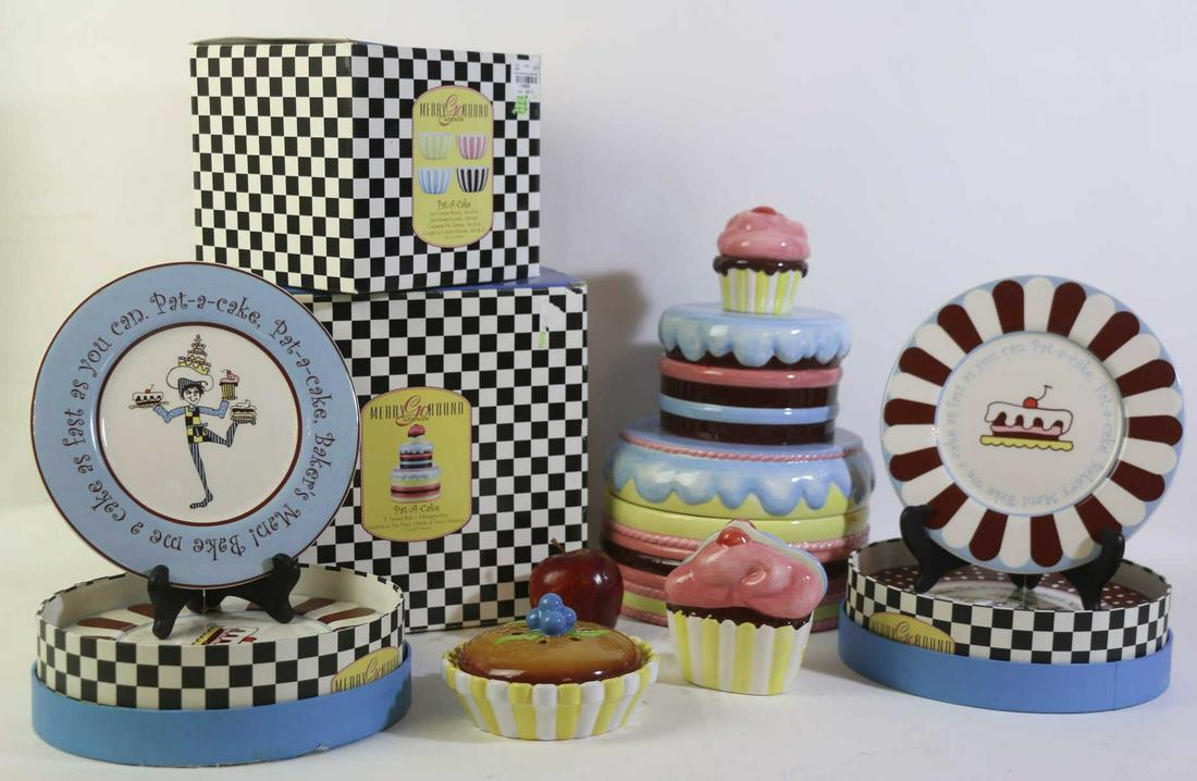 GORHAM MERRY GO ROUND "PAT-A CAKE" WARE GROUPING (1 of 5)