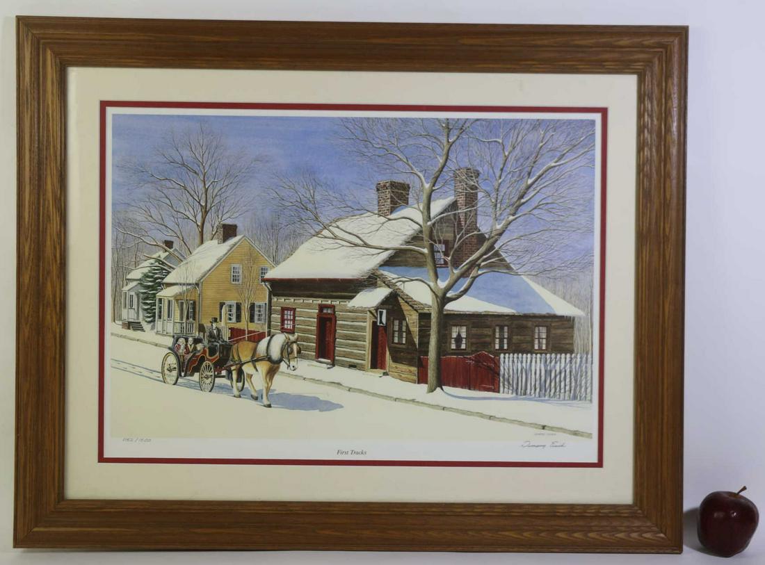 DEMPSEY ESSICK SNOW SCENE FARMHOUSE 1152/1500 (1 of 6)