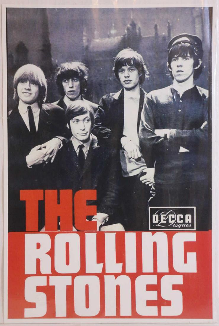 VINTAGE DECA THE ROLLING STONES POSTER AD (1 of 4)