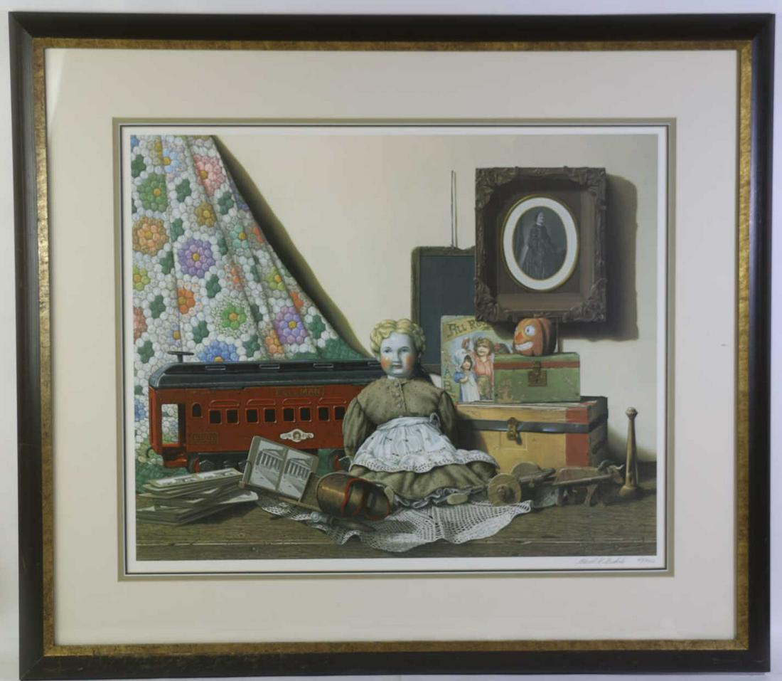 WARD NICHOLS STILL LIFE PRINT 63/950 (1 of 4)