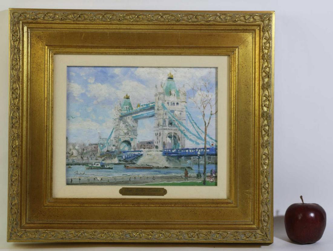 THOMAS KINKADE "TOWER BRIDGE" LONDON OOC (1 of 4)
