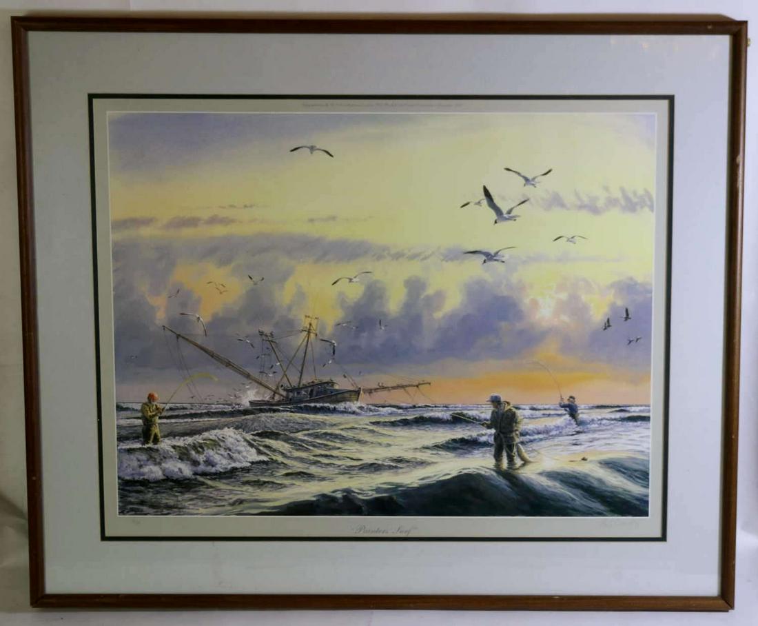 HERB BOOTH EASTERN SHORE SIGNED PRINT WORK (1 of 5)