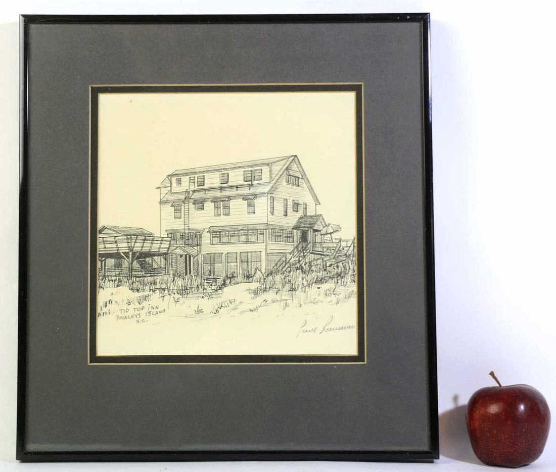 ORIGINAL PIN WORK OF "TIP TOP INN PAWLEYS ISLAND" (1 of 5)