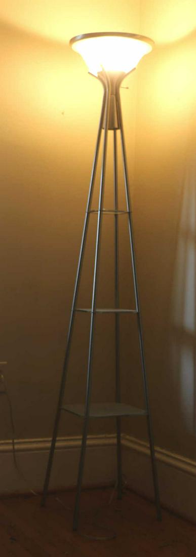 MODERN METAL WORK TOCHIER FLOOR LAMP (1 of 4)