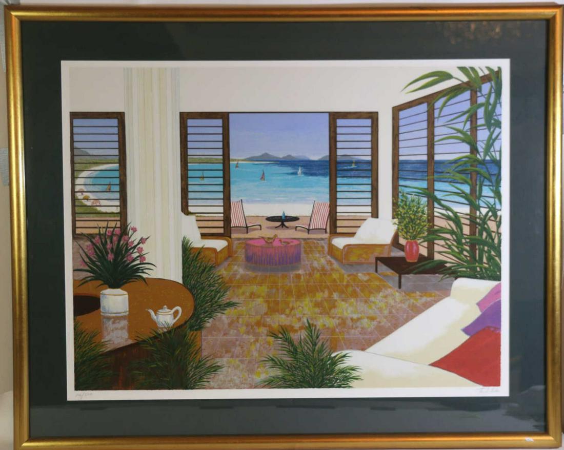 FANCH LEDAN MODERN INTERIOR PRINT STUDY 106/300 (1 of 4)