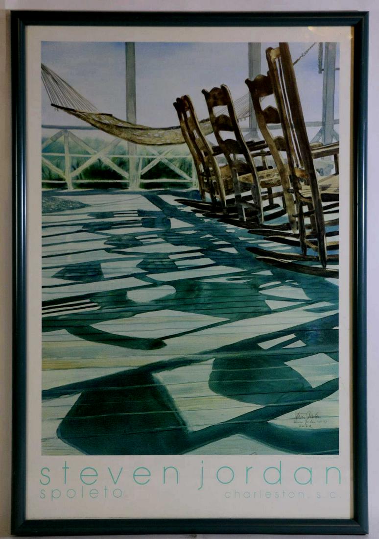 STEVEN JORDAN CHARLESTON SPOLETO FESTIVAL POSTER (1 of 3)