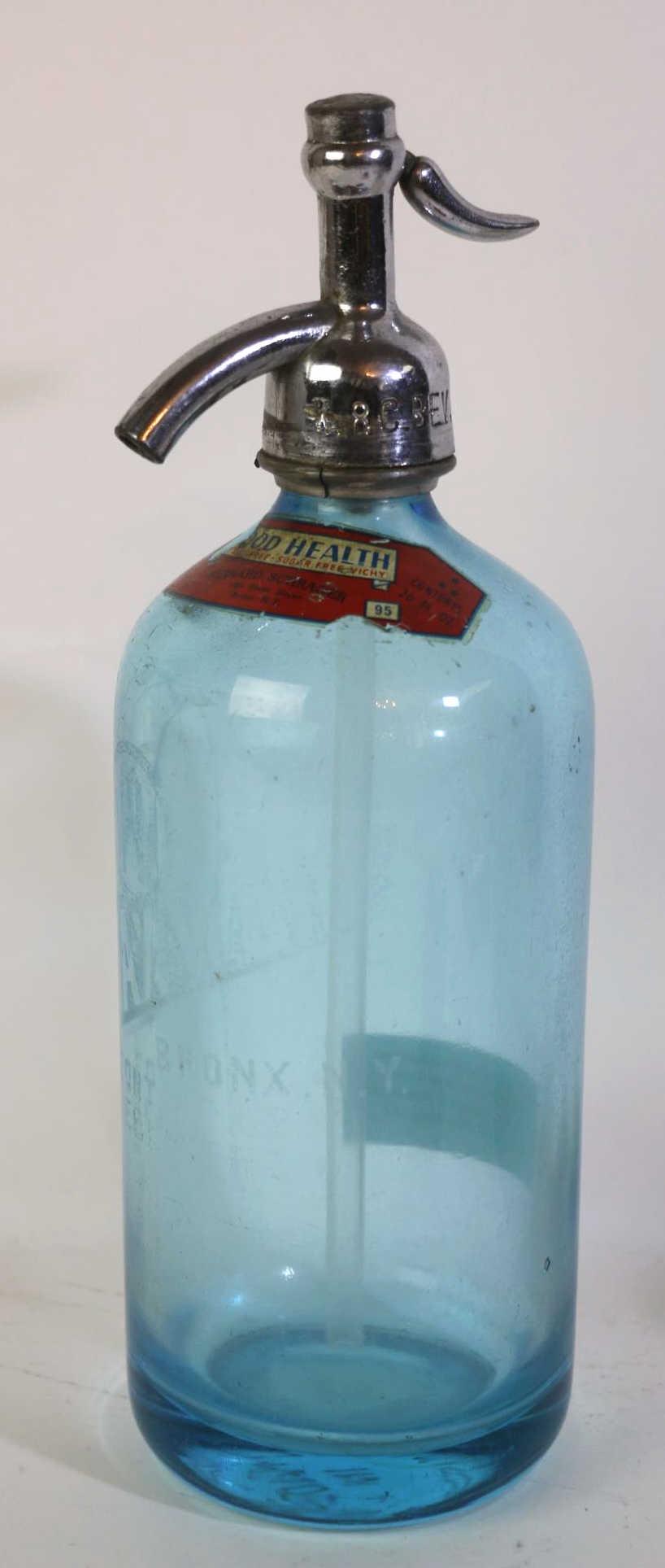 BERHARDT SHRAGER BRONX NY SELTZER BOTTLE (1 of 7)