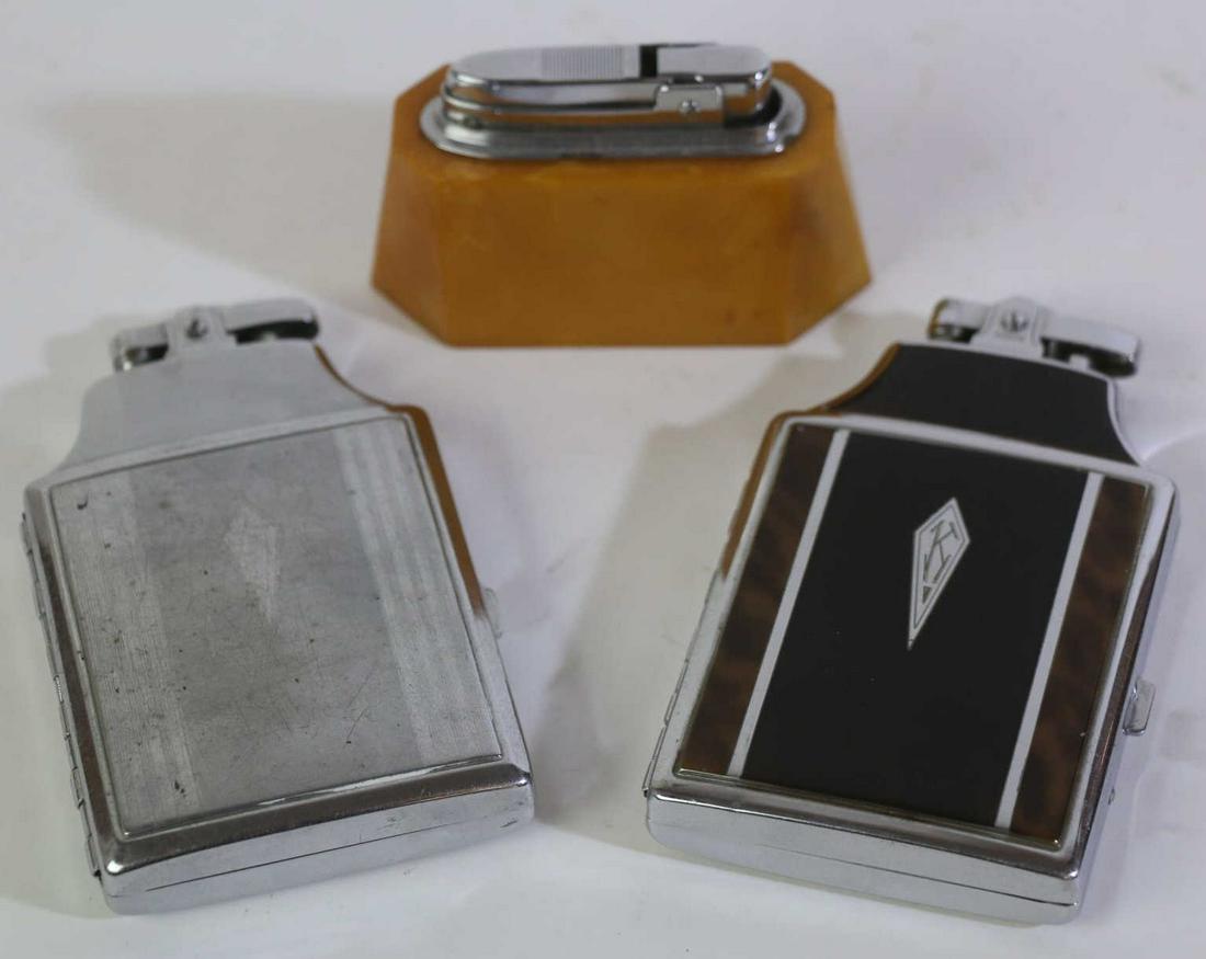 VINTAGE CIGAR SMOKING TOOL LIGHTER CASE GROUPING (1 of 4)