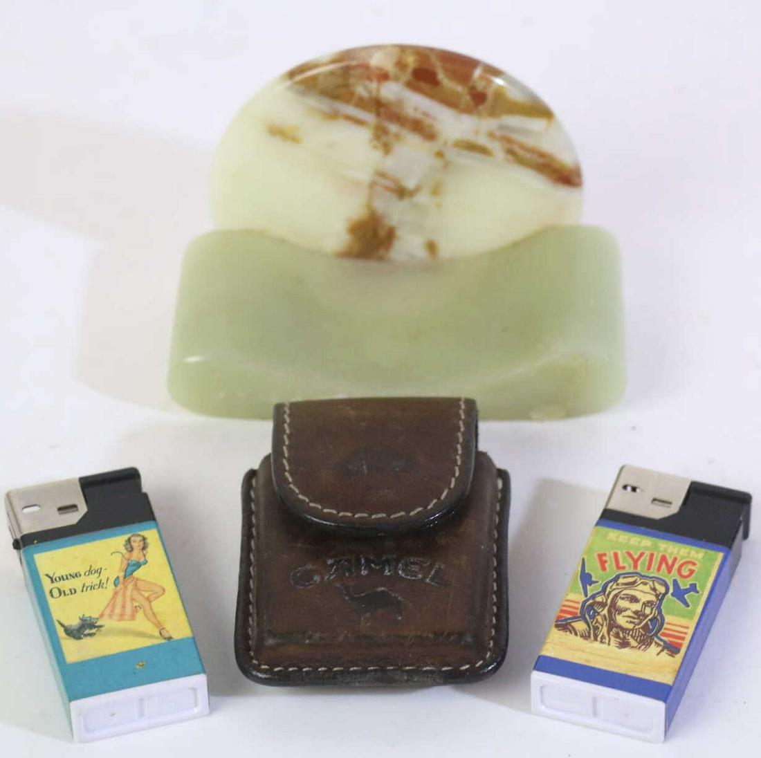 VINTAGE CAMEL LIGHTER / SMOKING  GROUPING (1 of 3)