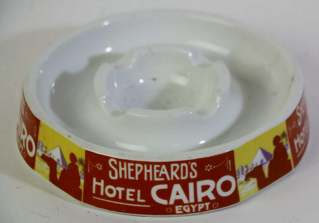 SHEPEARD'S HOTEL CAIRO LARGE CIGAR ASHTRAY (1 of 1)
