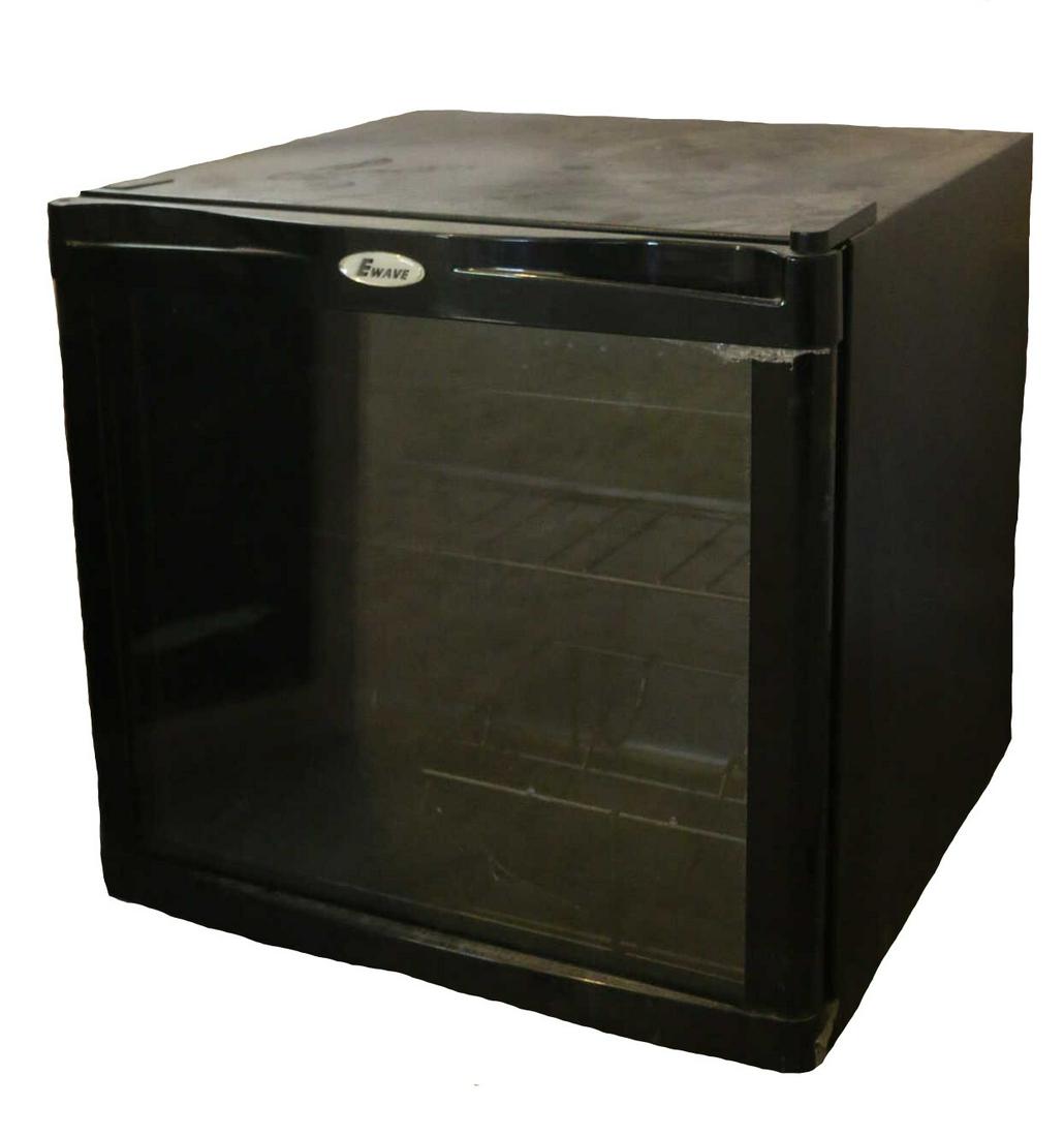 EWAVE CLEAR DOOR WINE COOLER: EWAVE CLEAR DOOR WINE COOLER Condition AS FOUND / UNTESTED