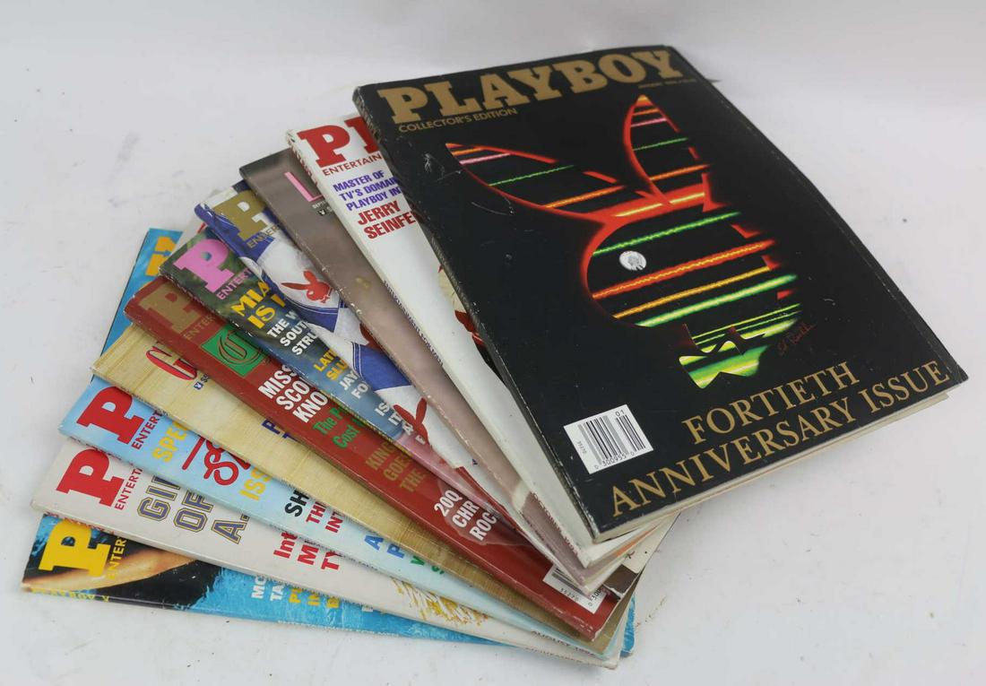 VINTAGE PLAYBOY GROUPING: VINTAGE PLAYBOY GROUPING Condition GOOD