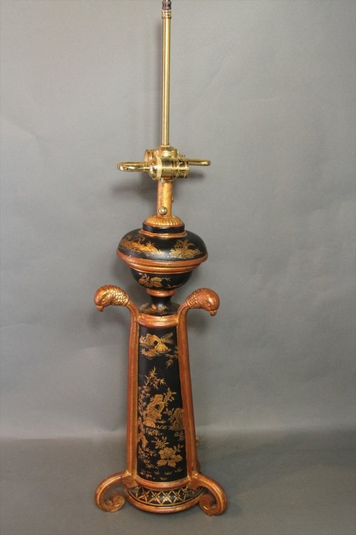 FREDERICK COOPER ORIENTAL LAMP:: 36.5"H X 10"W