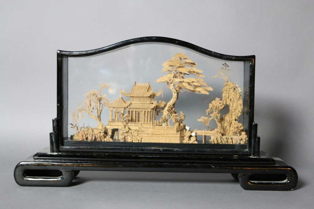 JAPANESE VINTAGE BALSA WOOD CARVING JAPANESE VINTAGE BALSA WOOD CARVING