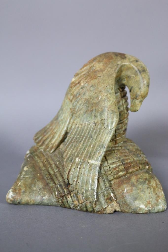 SOAPSTONE SCULPTURE: SOAPSTONE SCULPTURE