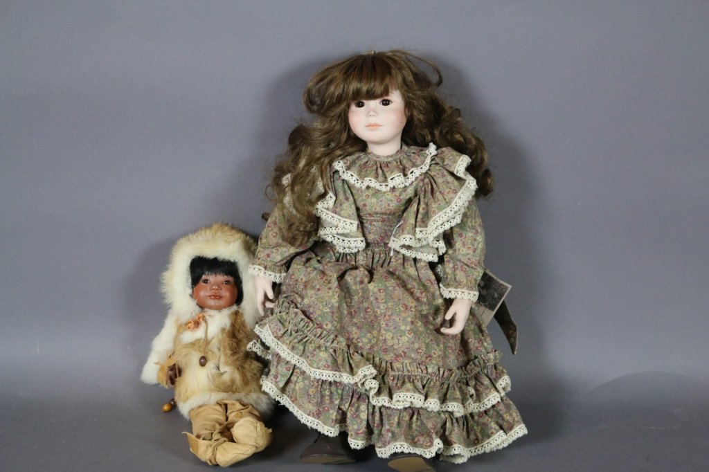 PAT THOMPSON & REBECCA JAQUE DOLLS: PAT THOMPSON DOLL REBECCA JAQUE DOLL
