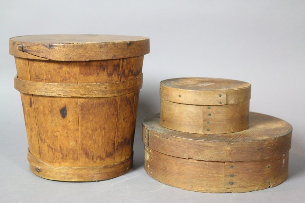 NC ANTIQUE PRIMITIVE KITCHEN BOX LOT: NC ANTIQUE PRIMITIVE KITCHEN BOX LOT