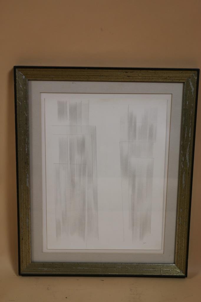 SUSAN MOORE MODERN CHARCOAL: F: 16.75" X 14"; S: 13" X 9.75"