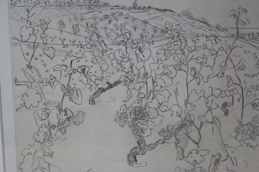 ANTHONY GROSS "LEO'S VINEYARD" 16/50: F: 16" X 20" S: 15" X 16"