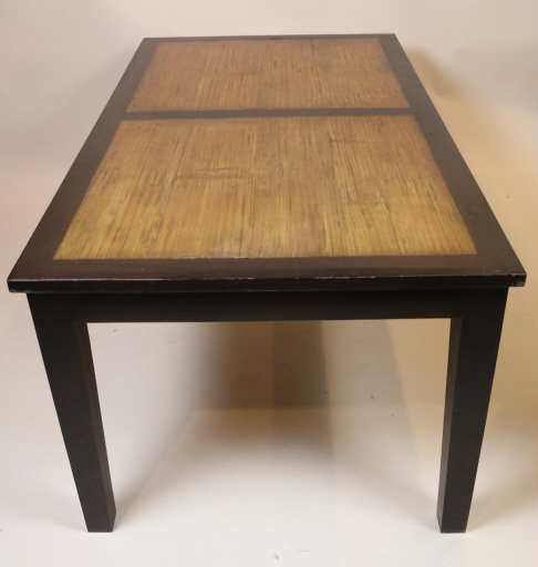 CHINESE MODERN BAMBOO DINNING TABLE: CHINESE MODERN BAMBOO DINNING TABLE