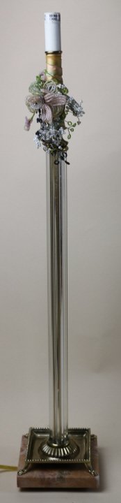 FREDERICK COOPER MARBLE BASE LAMP: FREDERICK COOPER MARBLE BASE LAMP