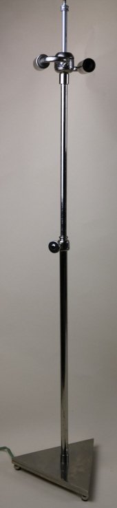 FREDERICK COOPER MID CENTURY MODERN CHROME LAMP: FREDERICK COOPER MID CENTURY MODERN CHROME LAMP