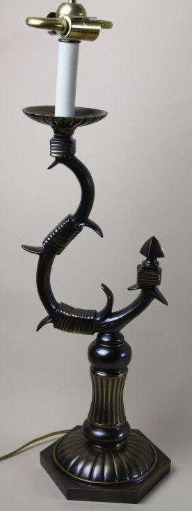 FREDERICK COOPER BRONZE PETINA MODERN LAMP: FREDERICK COOPER BRONZE PETINA MODERN LAMP