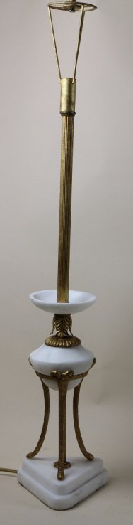 FREDERICK COOPER MARBLE & GILT LAMP: FREDERICK COOPER MARBLE & GILT LAMP