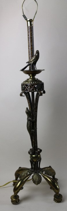 FREDERICK COOPER BRONZE LAMP: FREDERICK COOPER BRONZE LAMP