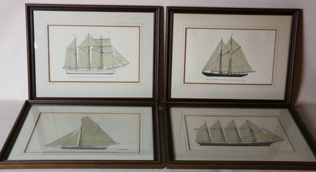 VINTAGE MARITIME MASTED SHIP PRINTS: VINTAGE MARITIME MASTED SHIP PRINTS